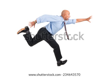 Fancy a light hearted game? - Page 5 Stock-photo-businessman-running-with-raised-arms-chasing-isolated-in-white-234643570