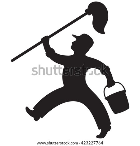Janitor Silhouette Stock Photos, Royalty-Free Images & Vectors ...