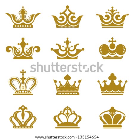 Royal Crown Vector Stock Photos, Images, & Pictures | Shutterstock