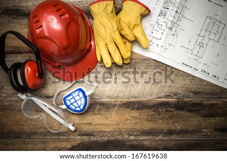 Protective clothing with plans