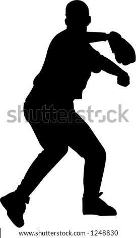 Softball Silhouette Stock Photos, Images, & Pictures | Shutterstock