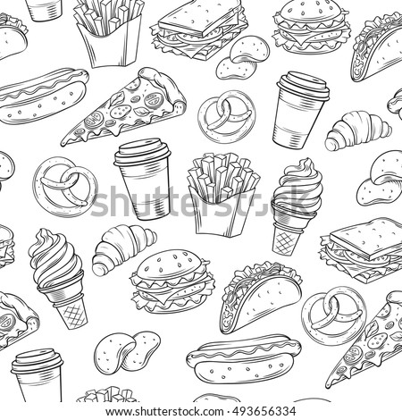 Set Various Doodles Hand Drawn Rough Stock Vector 247927573 - Shutterstock