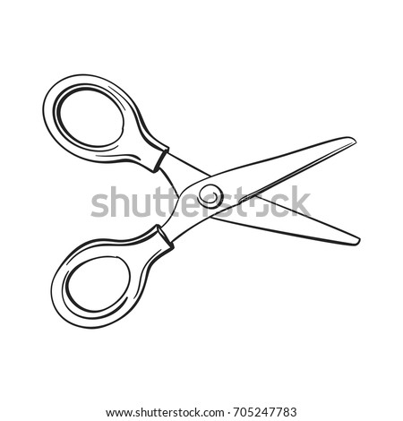 scissors sketch
