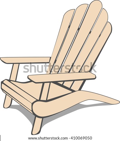 Beach Chair Vector Beach Chair Vector