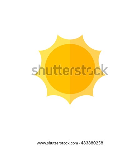 Mostly Sunny Weather Symbol Mostly Sunny Weather Symbol