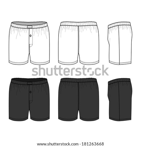 Pants Template Stock Photos, Images, & Pictures | Shutterstock