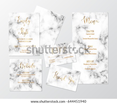 marble card design Vector Gold Gold Rose Vector Rose Background Stock