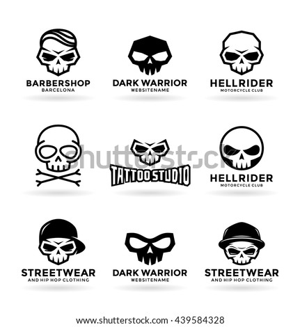 Skull Logo Stock Images, Royalty-Free Images & Vectors | Shutterstock