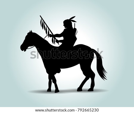 Indian Horse Silhouette Stock Images, Royalty-Free Images & Vectors ...