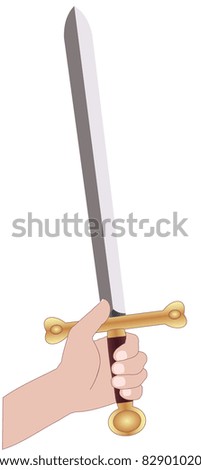 Hand Holding Sword Stock Images, Royalty-Free Images & Vectors ...