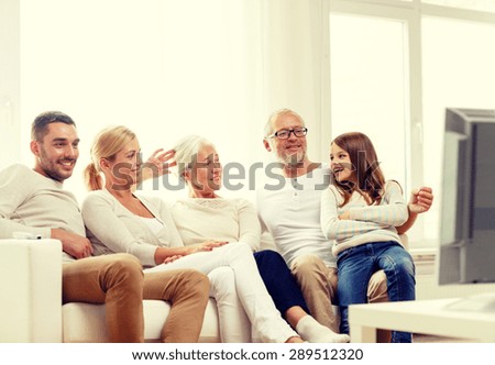 Living Room With Tv And People happy family watching tv living room stock photo 599085416 Living Room With Tv And People happy family watching tv living room stock photo 599085416