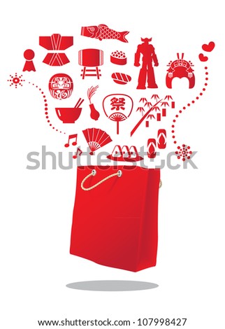 japan shopping bag