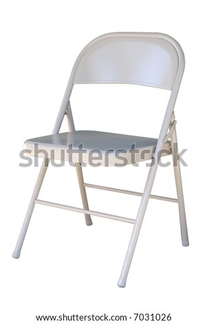 White Metal Folding Chairs folding chair stock images, royalty-free images & vectors White Metal Folding Chairs folding chair stock images, royalty-free images & vectors