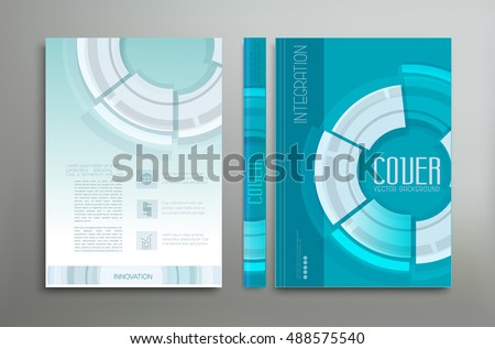 book report brochure template