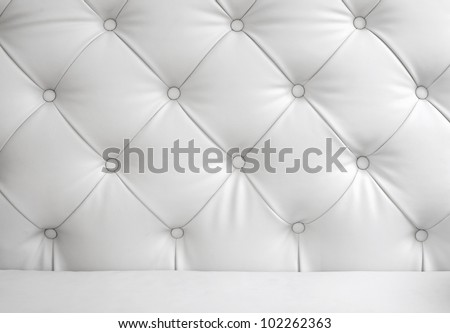 Closeup On White Leather Chair Texture Stock Photo 102262363 - Shutterstock