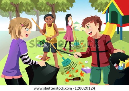 Recycling Kids Stock Photos, Images, & Pictures | Shutterstock