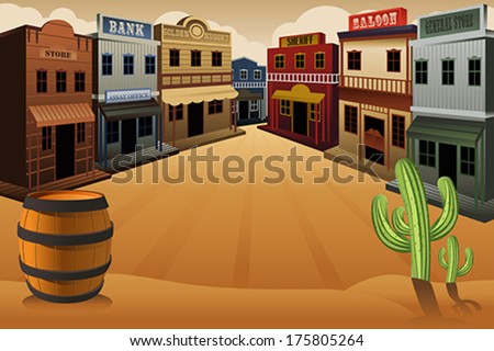 Wild West Town Stock Images, Royalty-Free Images & Vectors | Shutterstock