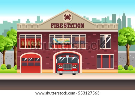 Fire-station Stock Images, Royalty-Free Images & Vectors | Shutterstock