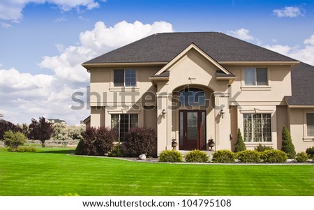 beautiful modern design house home blue stock photo 104795108 beautiful modern design house home blue stock photo 104795108
