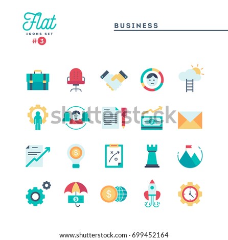 Vector Set 16 Icons Related Business 스톡 벡터 336735758 - Shutterstock