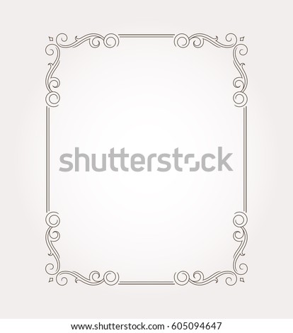 fancy border template