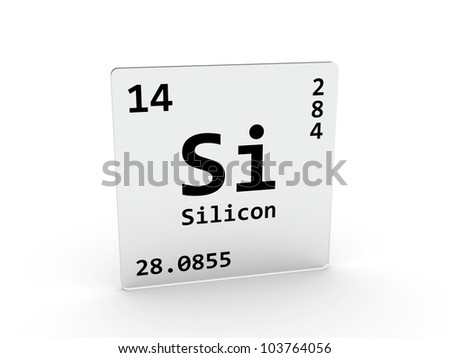 Silicon Symbol Si Element Periodic Table Stock Illustration ... Silicon Symbol Si Element Periodic Table Stock Illustration ...