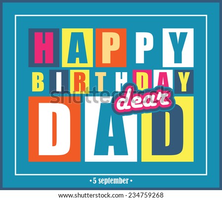 Download Happy Birthday Dad Stock Images, Royalty-Free Images ...