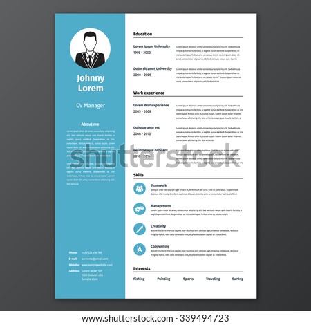 color in resumes