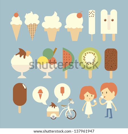 Ice cream set