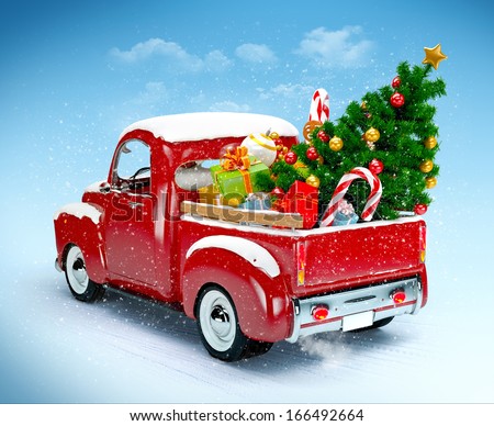 Christmas Car Stock Photos, Images, & Pictures | Shutterstock