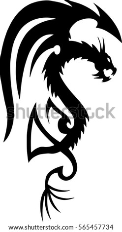 Skull Tribal Tattoo Stock Vector 10124773 - Shutterstock