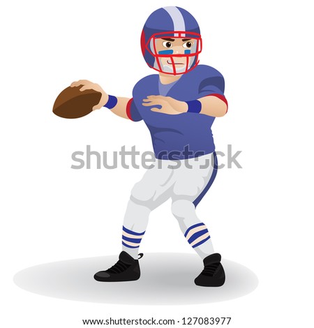Cartoon Football Player Stock Images, Royalty-Free Images & Vectors