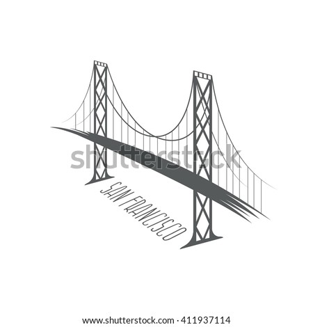 Hand Drawn Brooklyn Bridge Vector Stock Vector 338245790 - Shutterstock