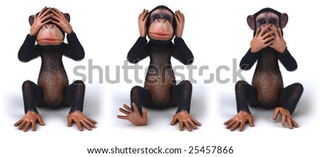 Three Monkeys Stock Photos, Images, & Pictures | Shutterstock