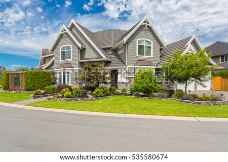 Luxury House Front house exterior stock images, royalty-free images & vectors Luxury House Front house exterior stock images, royalty-free images & vectors