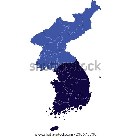 North Korea Map Stock Photos, Images, & Pictures | Shutterstock