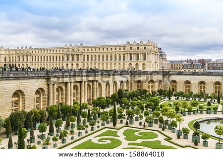 Famous Palace Versailles Near Paris France Stock Photo 68574739 ...