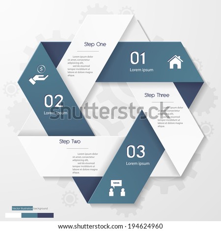 banner graphic template Stock 269997125 Website Steps Number Vector Templategraphic Banners
