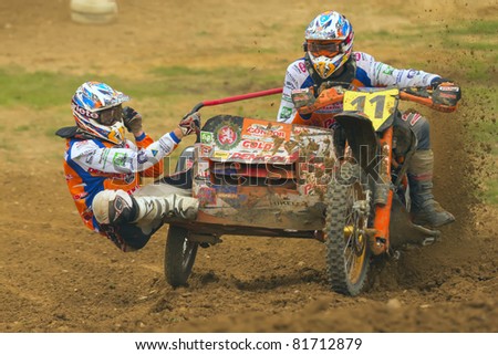 Where is sidecarcross popular?