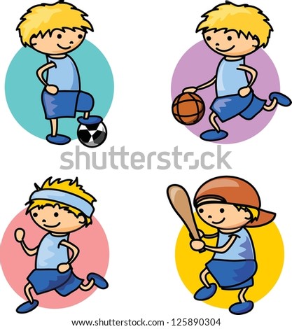 Cartoon Sport Icon Stock Vector 75197332 - Shutterstock