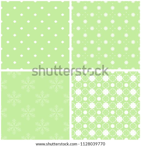 Different Baby Seamless Patterns Texture Wallpaper Stock Vector
