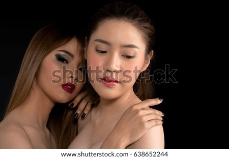 lesbian examination asian