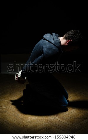 Man Tied Up Stock Images, Royalty-Free Images & Vectors | Shutterstock