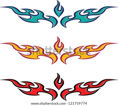 fire flame heart tattoo design stock vector 123002440 shutterstock fire flame heart tattoo design stock vector 123002440 shutterstock