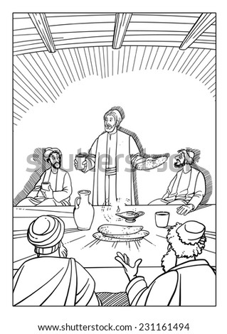 Parable Jesus Christ About Weeds Wheat Stock Illustration 94797361 ...