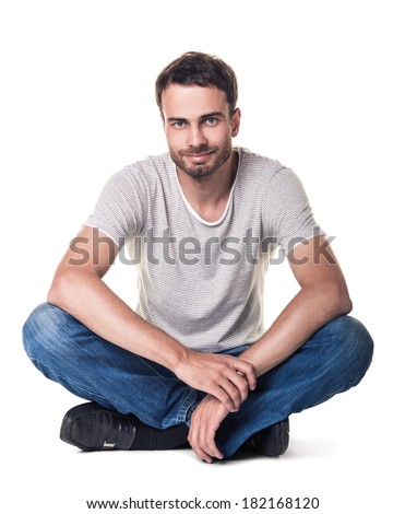 Man Legs Crossed Stock Photos, Images, & Pictures | Shutterstock