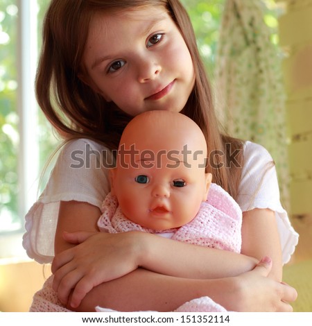 Cute Doll Little Smiling Stock Photos, Images, & Pictures | Shutterstock