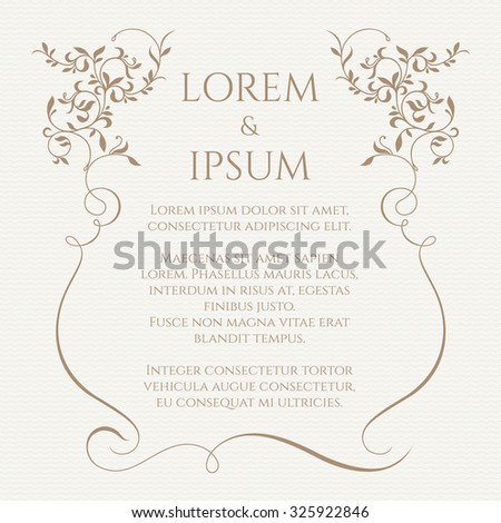 invitations borders