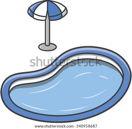 Cartoon Swimming Pool Stock Images, Royalty-Free Images & Vectors  Shutterstock