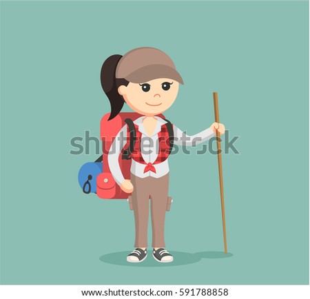 Cartoon Hiker Stock Images, Royalty-Free Images & Vectors | Shutterstock